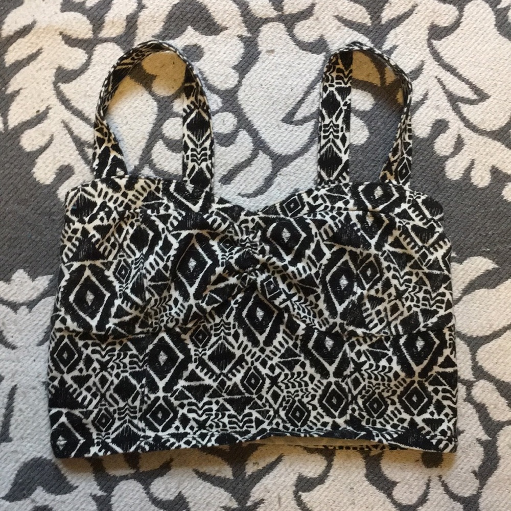 Cute Aztec Crop Top